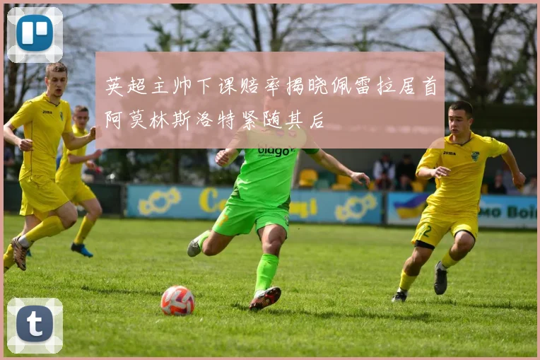 英超主帅下课赔率揭晓佩雷拉居首阿莫林斯洛特紧随其后